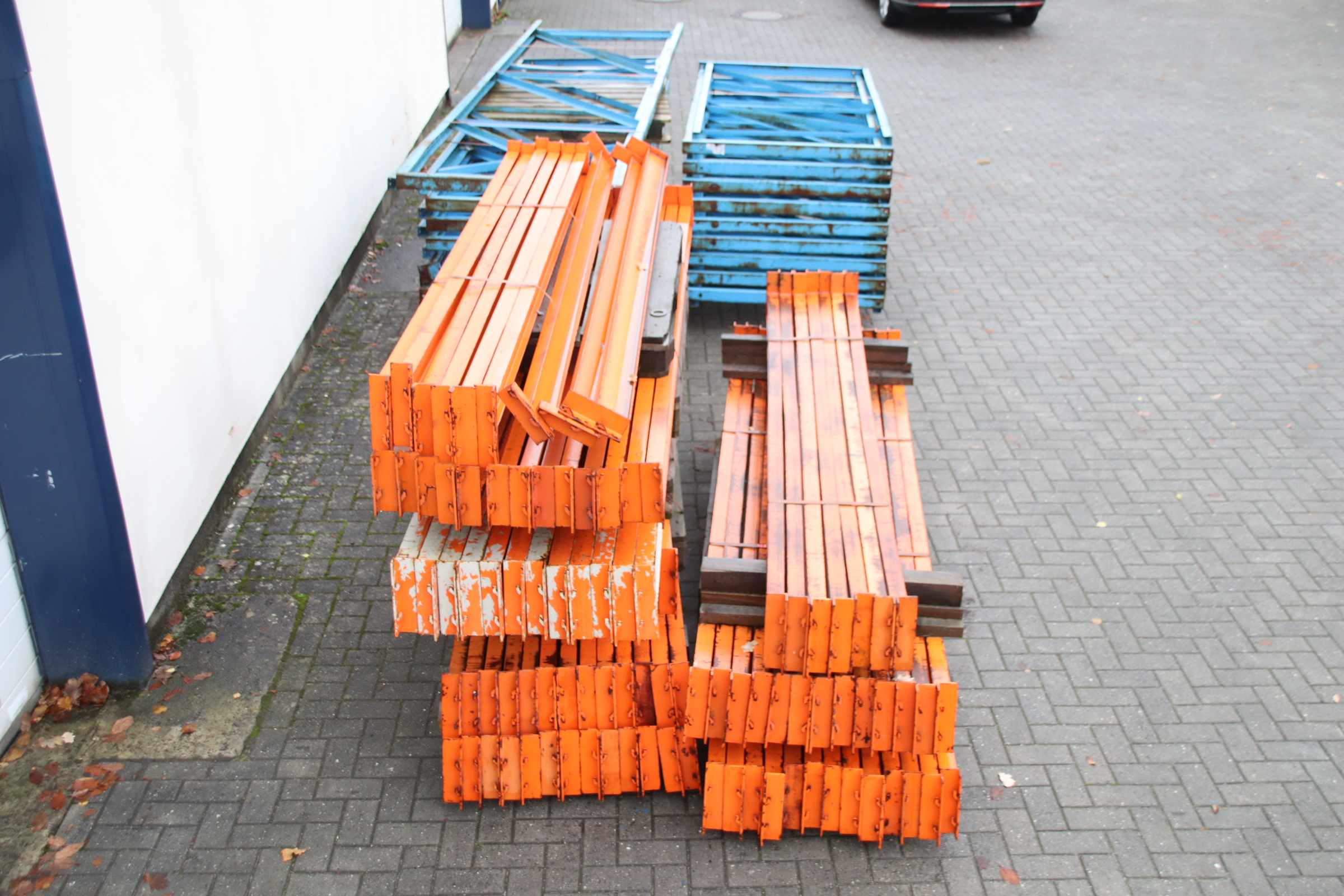 Palettenregal 34 Ständer 104 Traversen von unbekannt - Tiefe 1100 mm – Bild 4