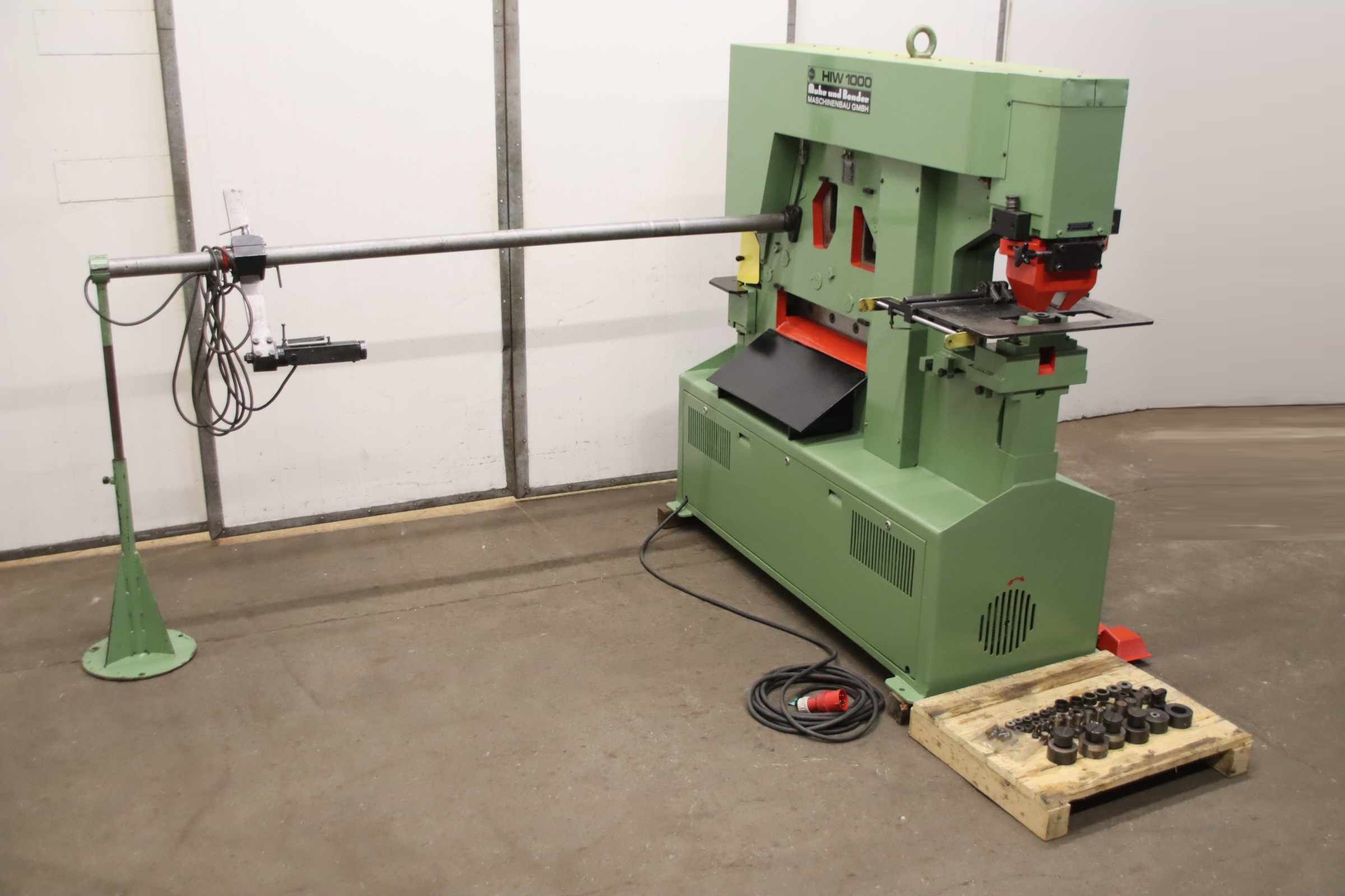 Profilstahlschere Stanze, 5-fach kombiniert von Mubea - HIW 1000 – Bild 2