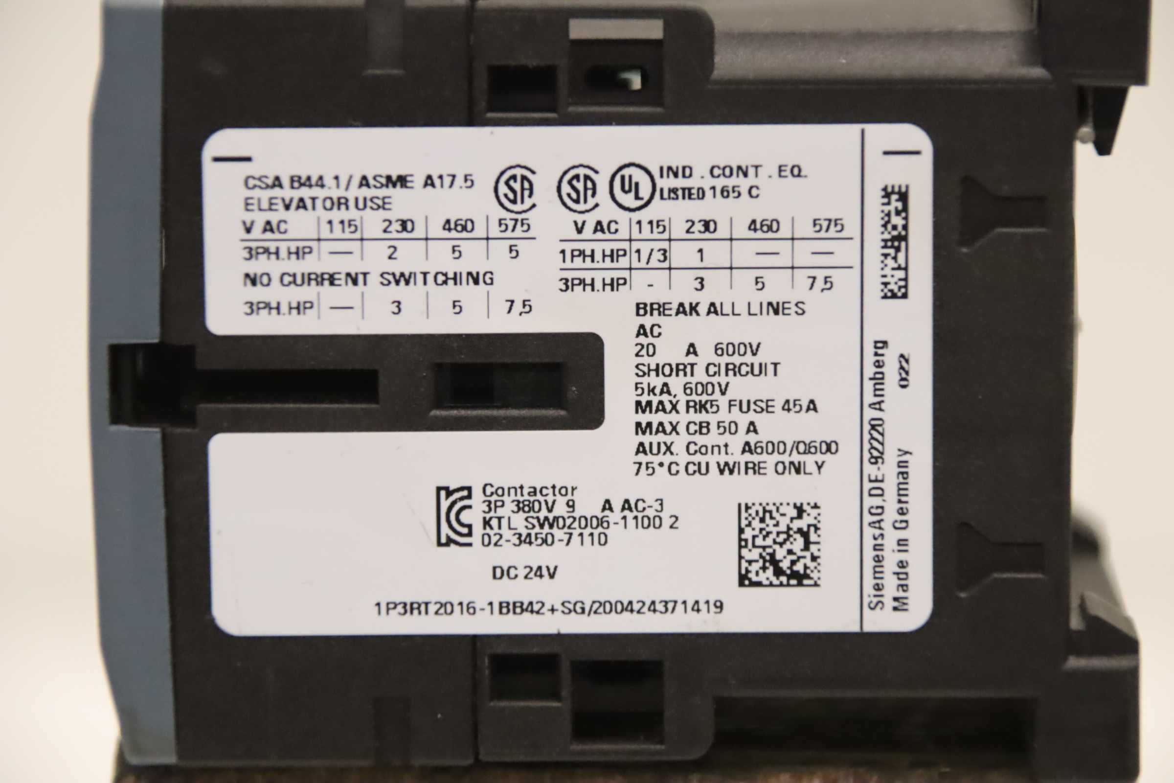 Hilfsschalterblock von Siemens - 3RT2016-1BB42 – Bild 4