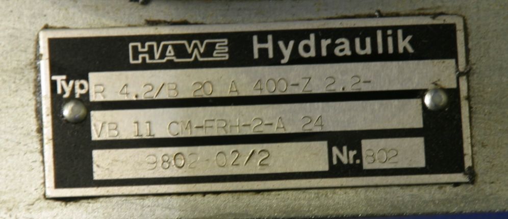 Hydraulikstanze von hm Werkzeugbau Bremen - Hub 20 mm – Bild 4