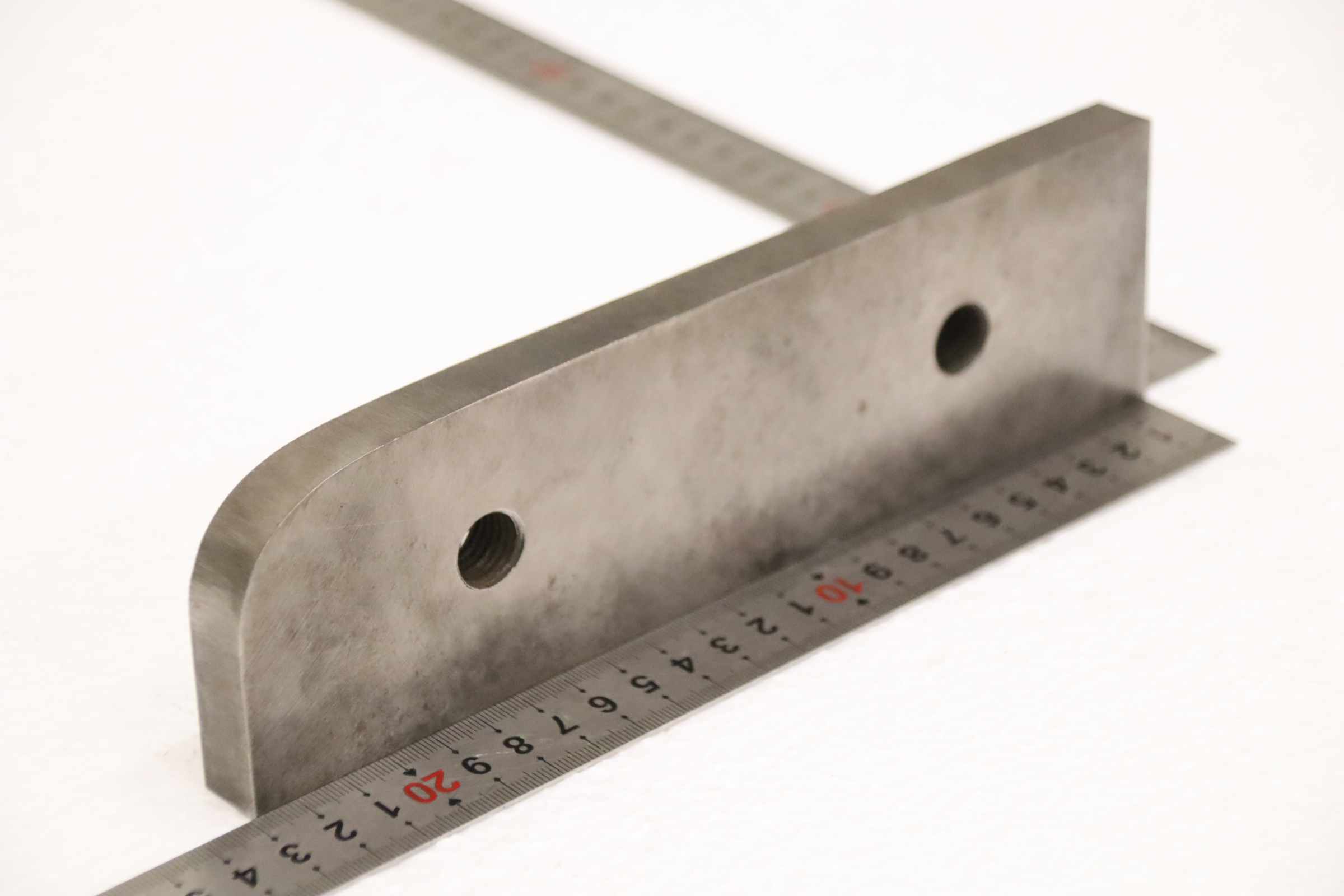 Flachstahlmesser von unbekannt - Schneidlänge 229 mm – Bild 2