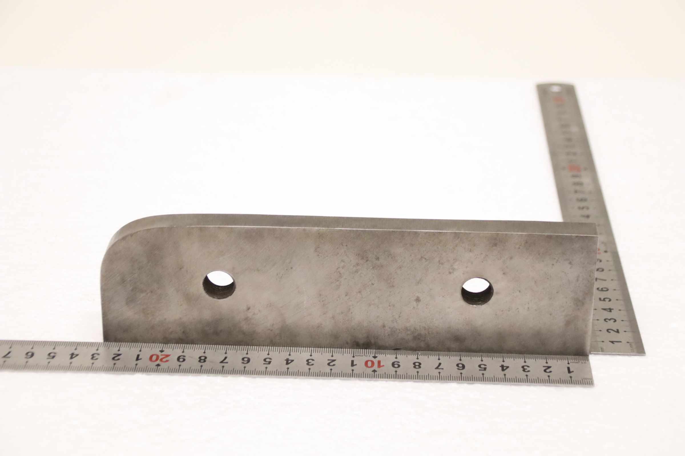 Flachstahlmesser von unbekannt - Schneidlänge 229 mm – Bild 3