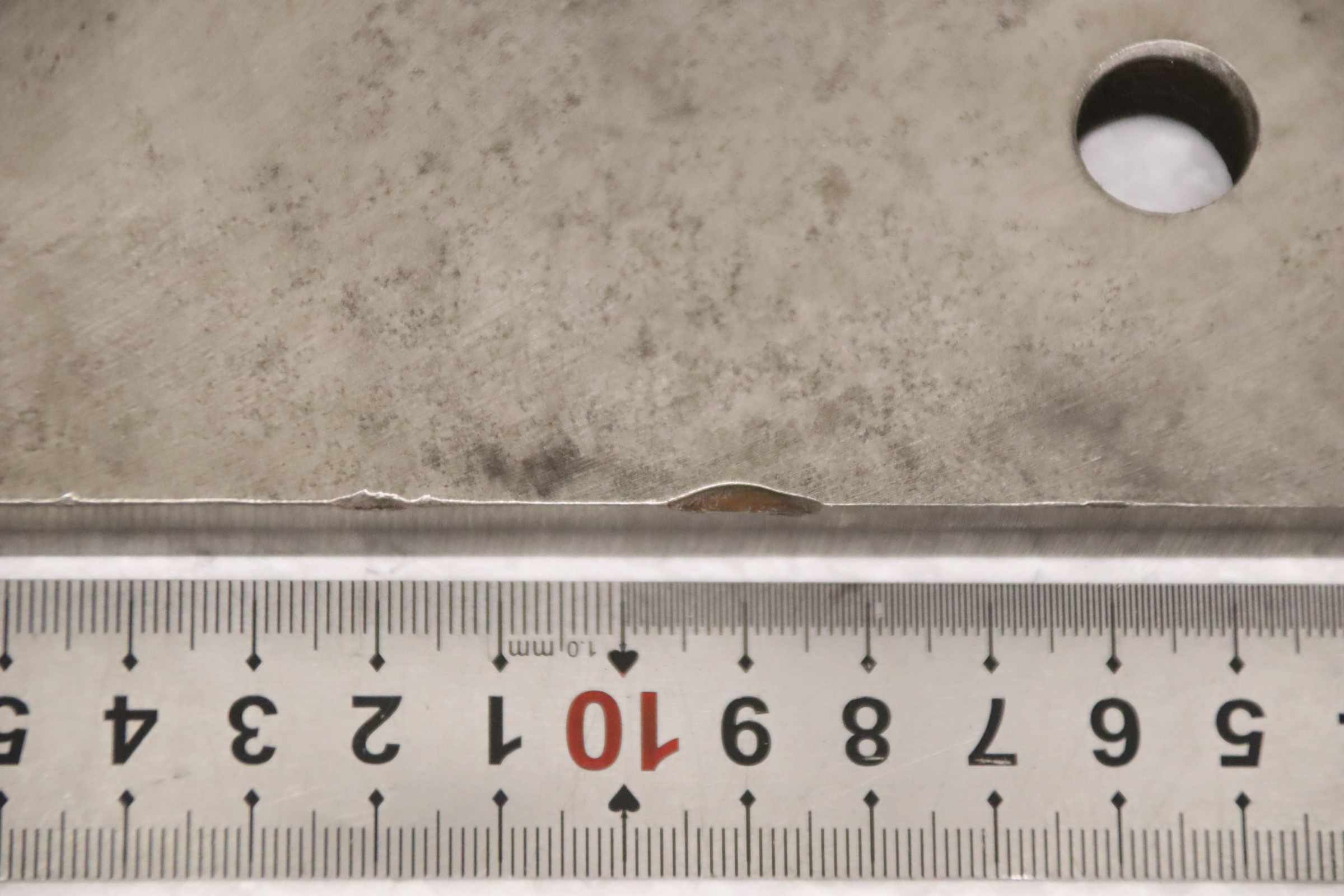 Flachstahlmesser von unbekannt - Schneidlänge 229 mm – Bild 4