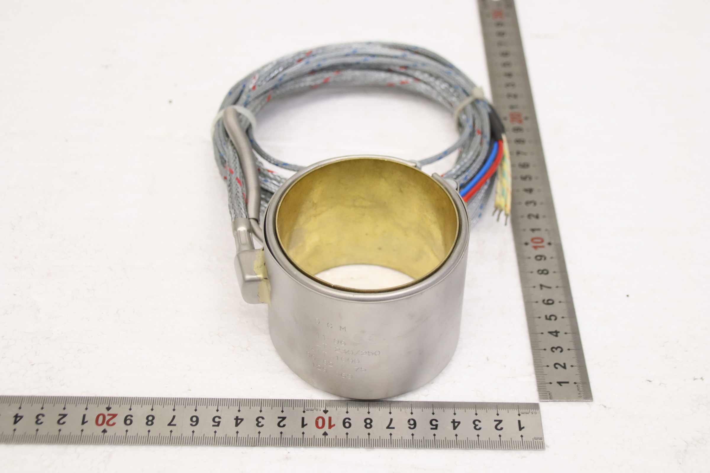 Heizband Heizmanschette von DGM - 80/82 Ø 75 1000 W – Bild 3