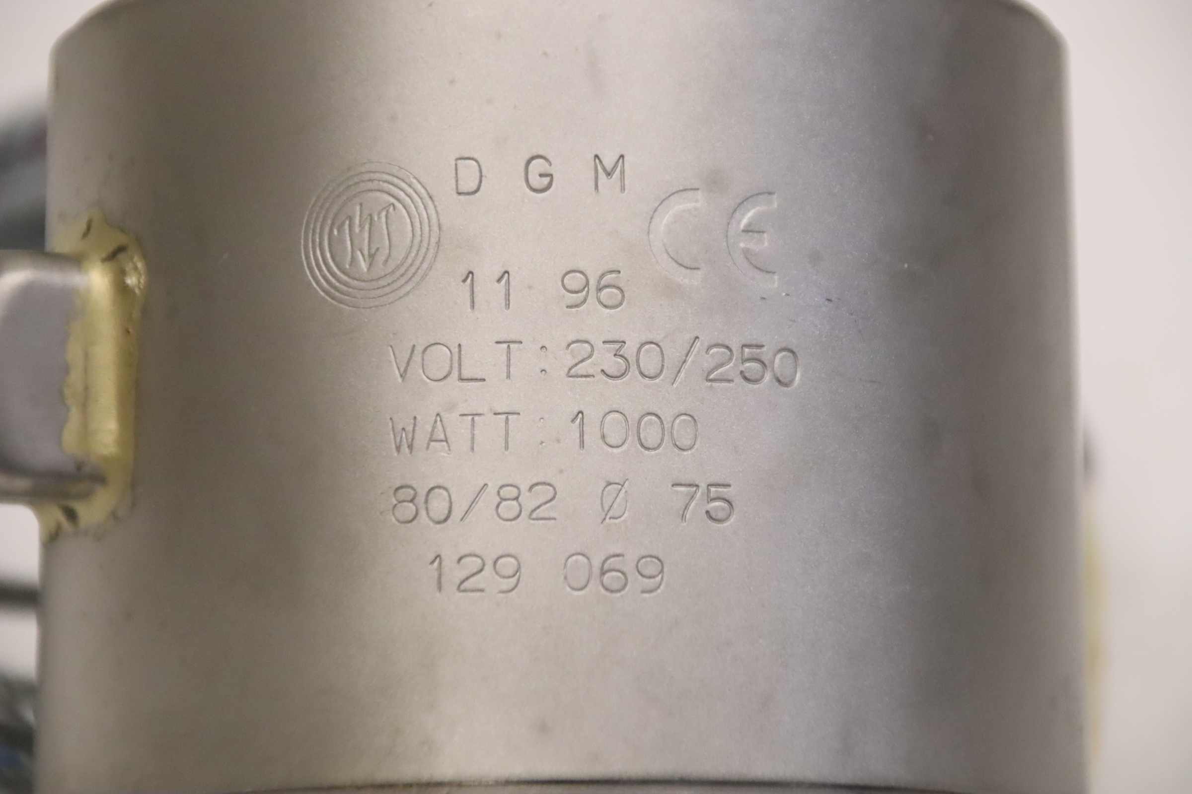 Heizband Heizmanschette von DGM - 80/82 Ø 75 1000 W – Bild 5