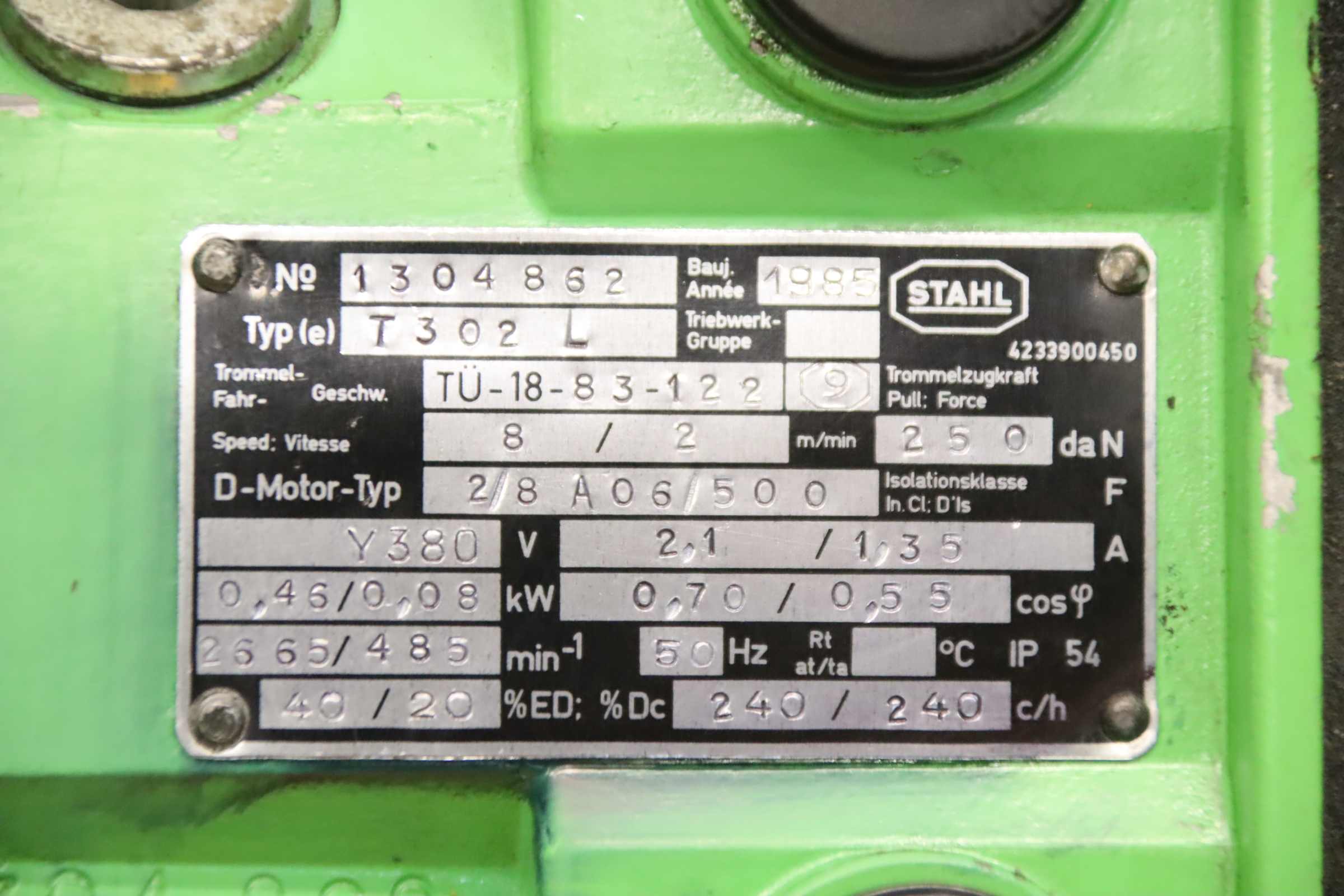 Kettenzug mit Fahrwerk 500 kg von Stahl - T 302 L – Bild 4
