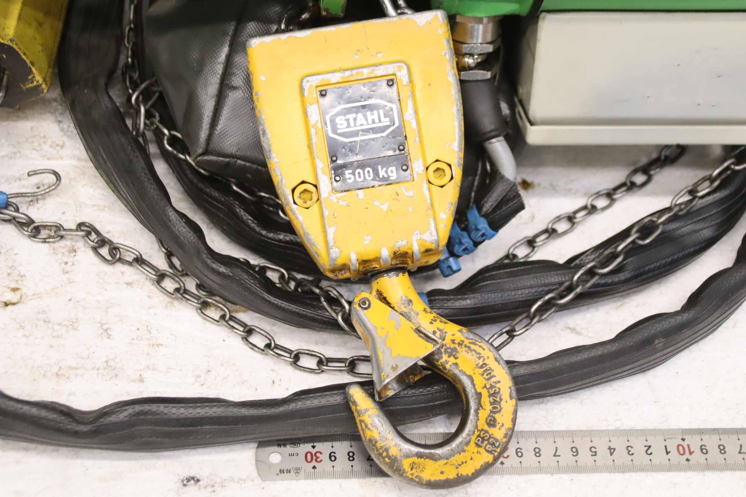 Kettenzug mit Fahrwerk 500 kg von Stahl - T 302 L – Bild 5