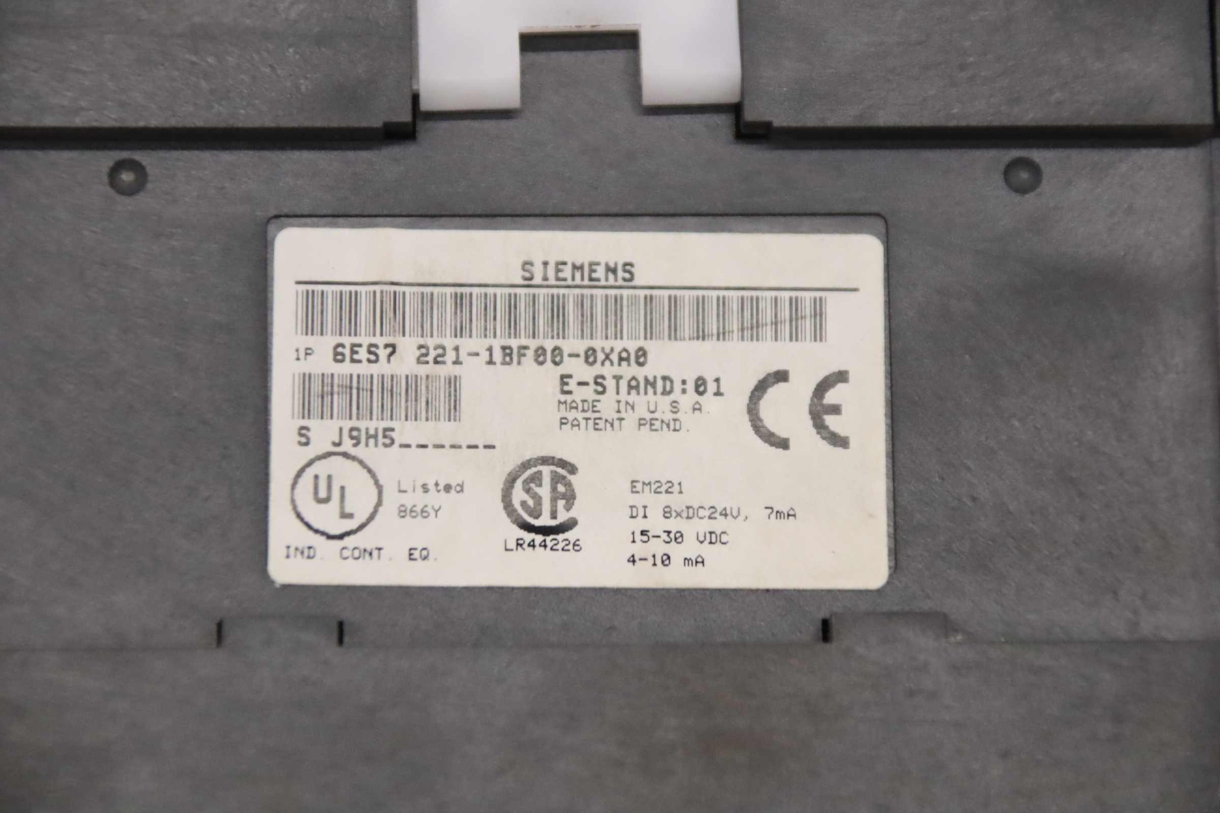 Digitaleingabe von Siemens - 6ES7 221-1BF00O-0XA0 – Bild 10