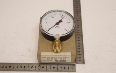 Manometer 0-25 bar von Wika - 111.10.100  25 bar – Bild 3