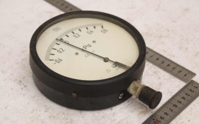 Alternative view of Manometer -0,4-0-0,6 bar -0,4-0-0,6 kp/cm² von TGL - Ø 160 mm  -0,4-0-0,6 kp/cm²