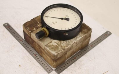 Manometer 0-400 bar / 0-40 MPa von TGL - Ø 160 mm   0-40 MPa