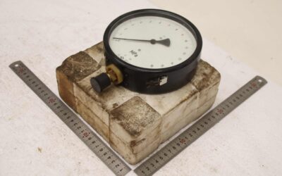 Manometer 0-160 bar / 0-16 MPa von TGL - Ø 160 mm   0-16 MPa