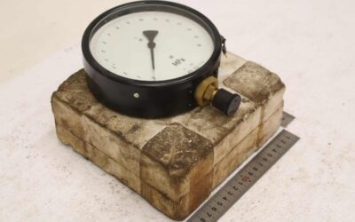 Alternative view of Manometer 0-160 bar / 0-16 MPa von TGL - Ø 160 mm   0-16 MPa