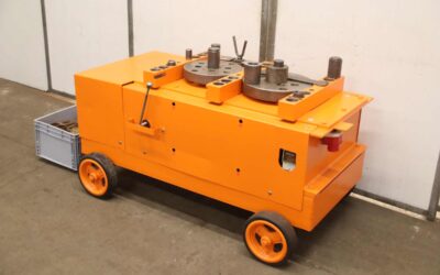 Alternative view of Betonstahl Biegemaschine 50 mm von VEM - hydraulisch