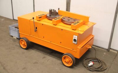 Alternative view of Betonstahl Biegemaschine 50 mm von VEM - hydraulisch