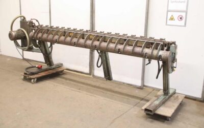 Baustahlmatten-Biegemaschine 2,5 m von Maschinenfabrik Bock - U50-09  hydraulisch