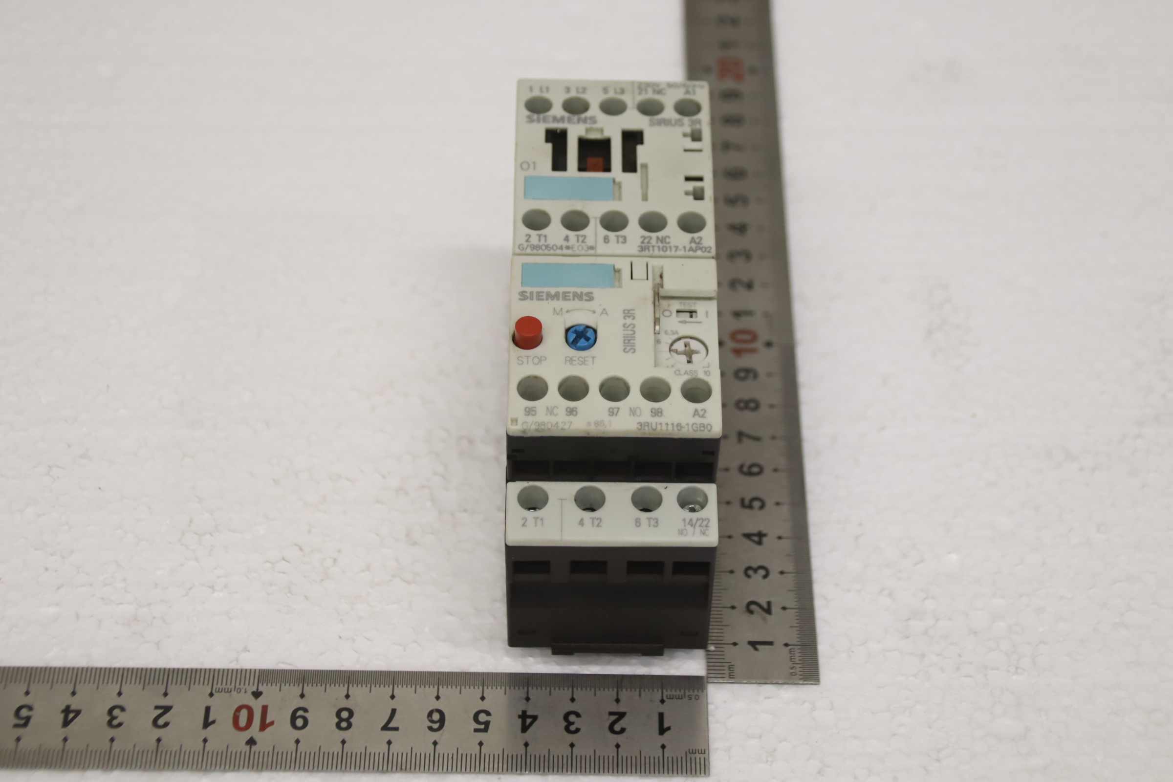 Motorschutzrelais von Siemens Moeller - Sirius 3R 3RU1116-1GB0 – Bild 3