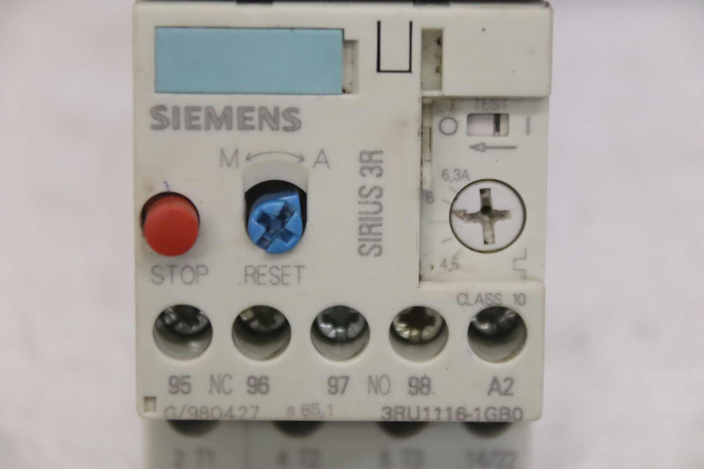 Motorschutzrelais von Siemens Moeller - Sirius 3R 3RU1116-1GB0 – Bild 6