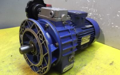 regelbarer Getriebemotor 0,75 kW 190-1000 U/min von MOTOVARIO - TKFL/10