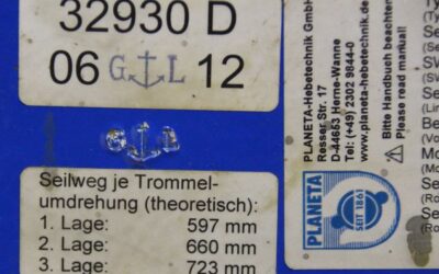 Seilwinde von Planeta - Porty 990 Hubwinde – Bild 8