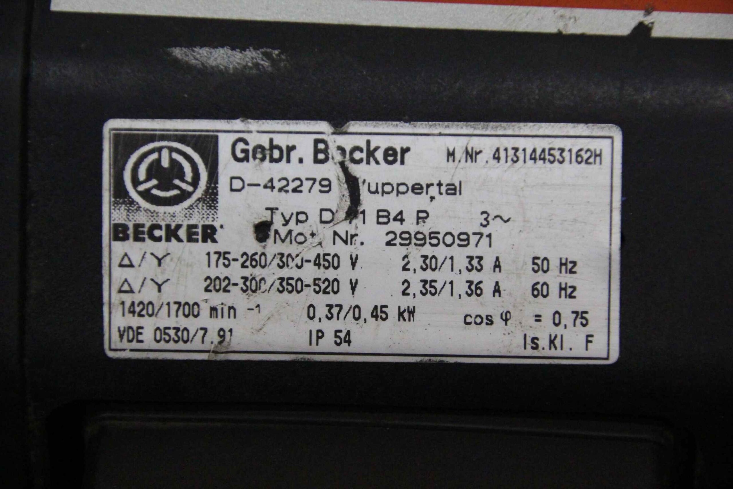 Vakuumpumpe 0,37 kW 10 m³/h von Becker - VT 3.10 – Bild 6