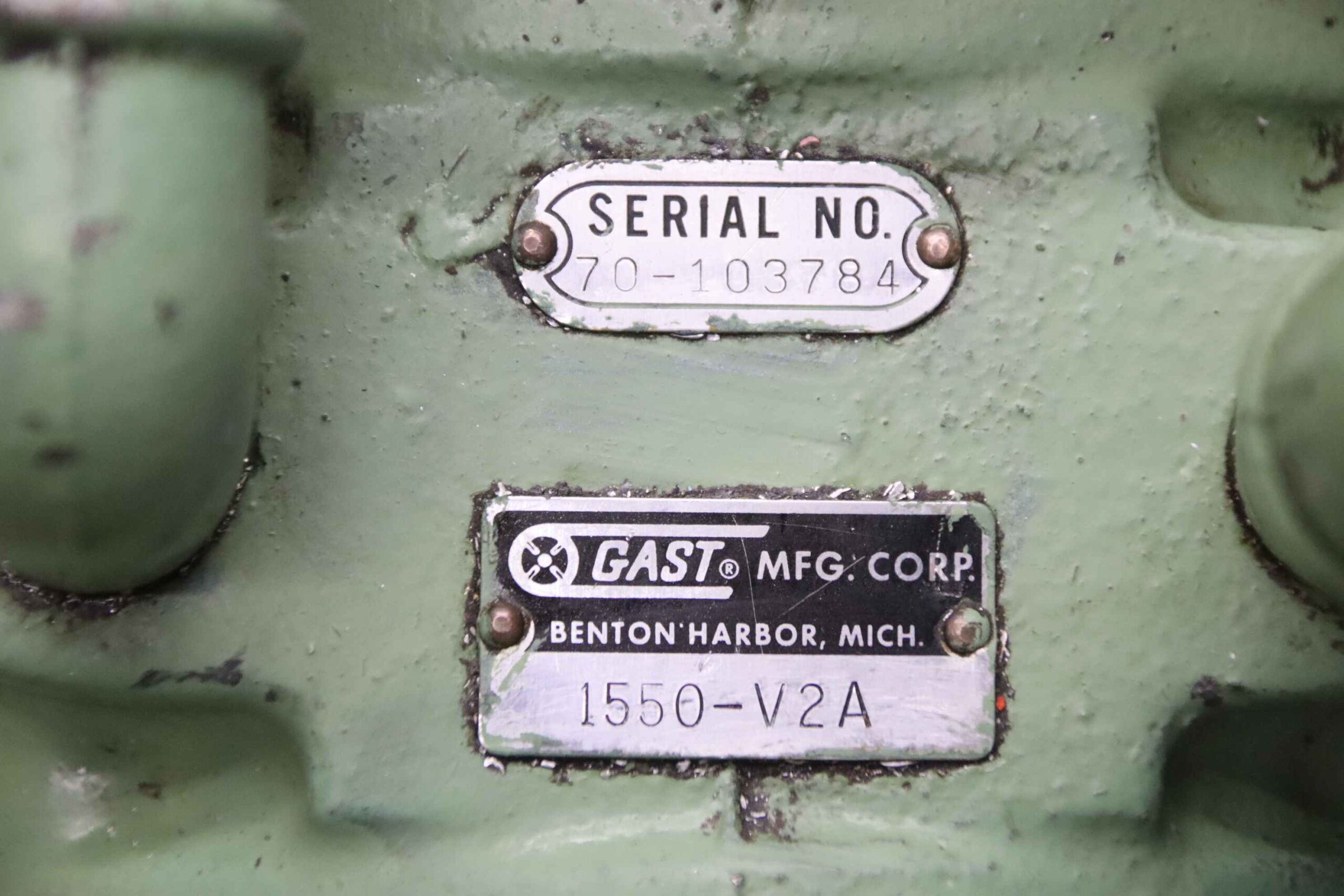 Vakuumpumpe von Gast - 1550-V2A – Bild 5