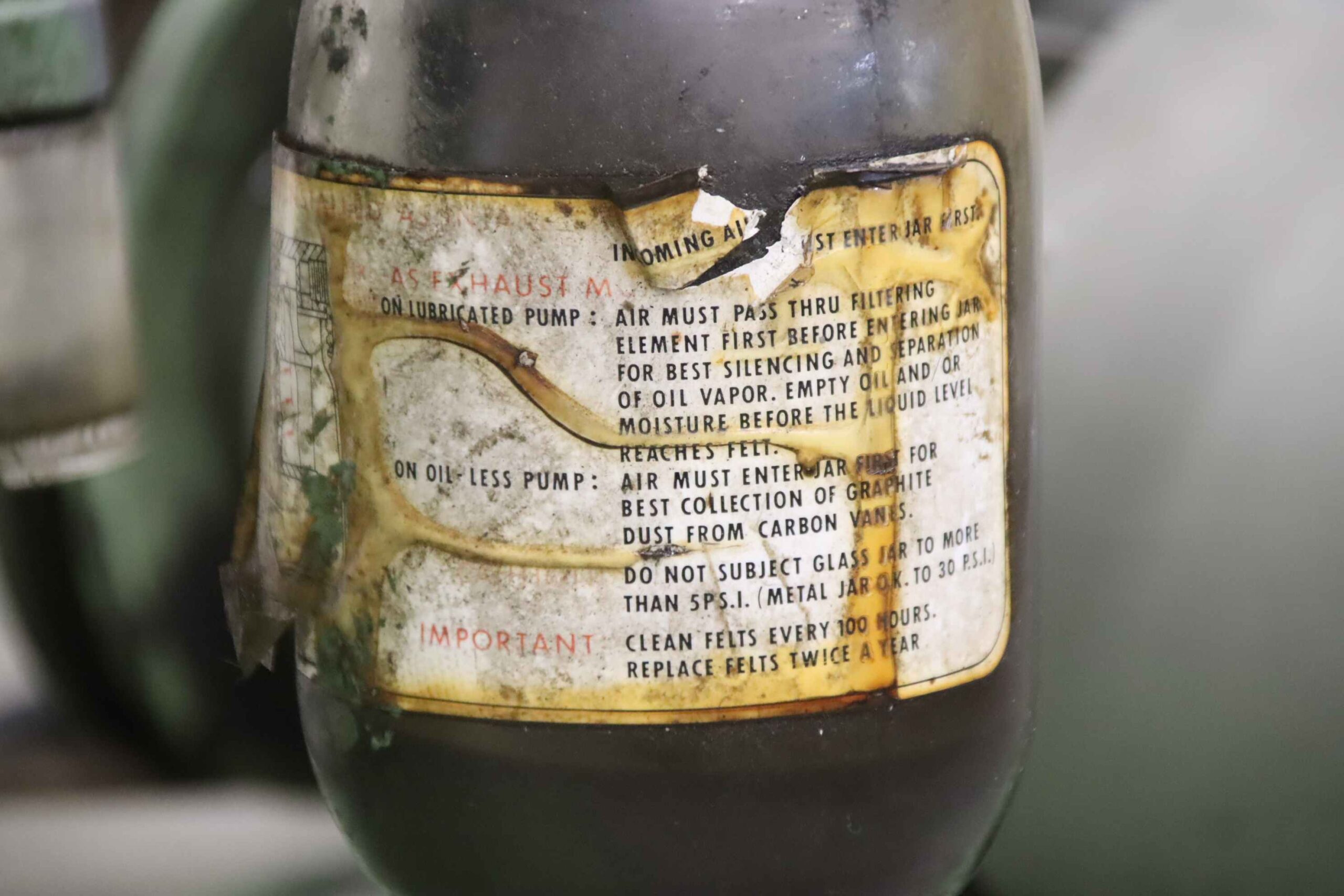 Vakuumpumpe von Gast - 1550-V2A – Bild 10