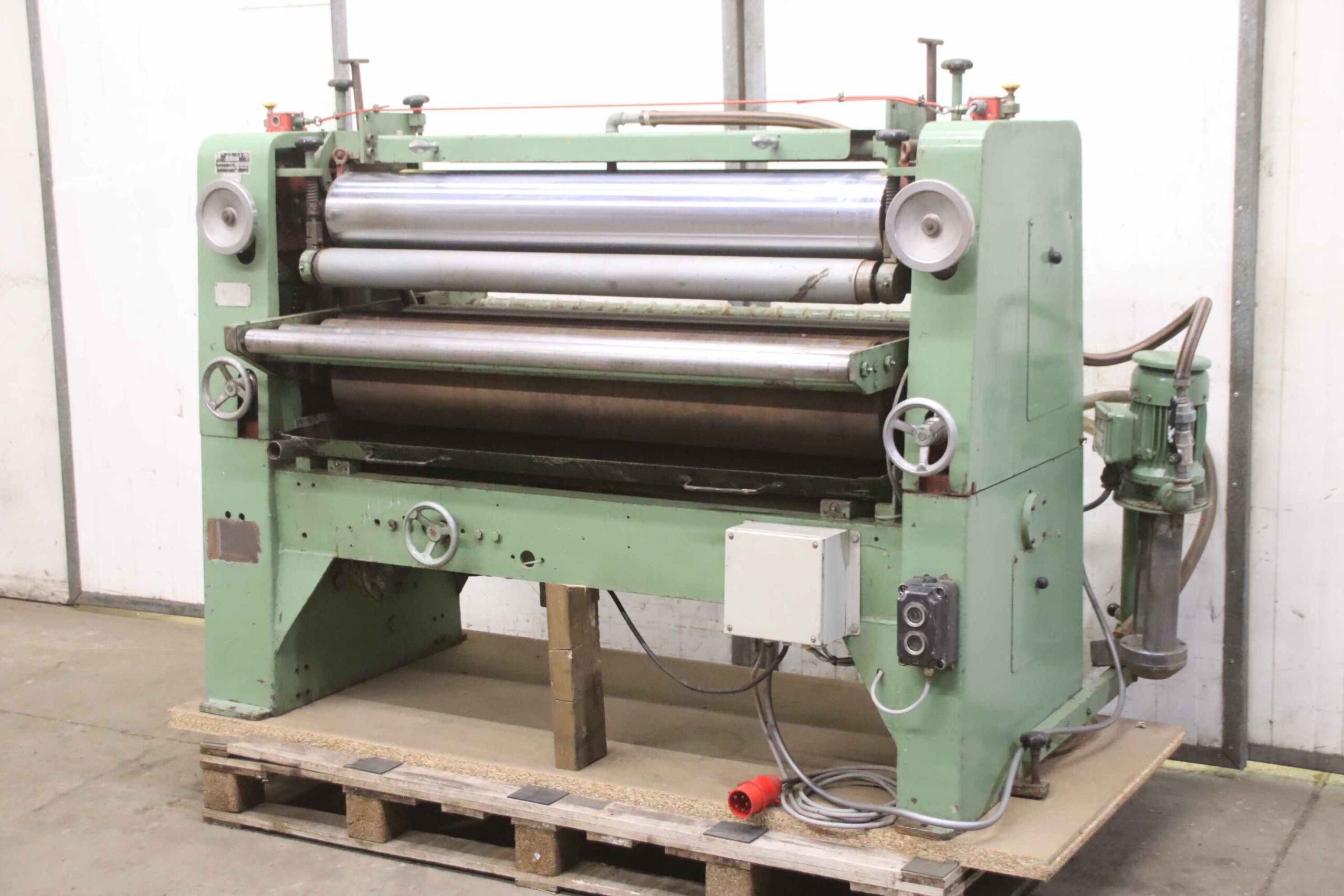 Leimauftragmaschine von Hymmen - 36 Arbeitsbreite 1300 mm