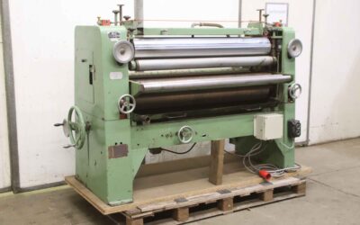 Alternative view of Leimauftragmaschine von Hymmen - 36  Arbeitsbreite 1300 mm