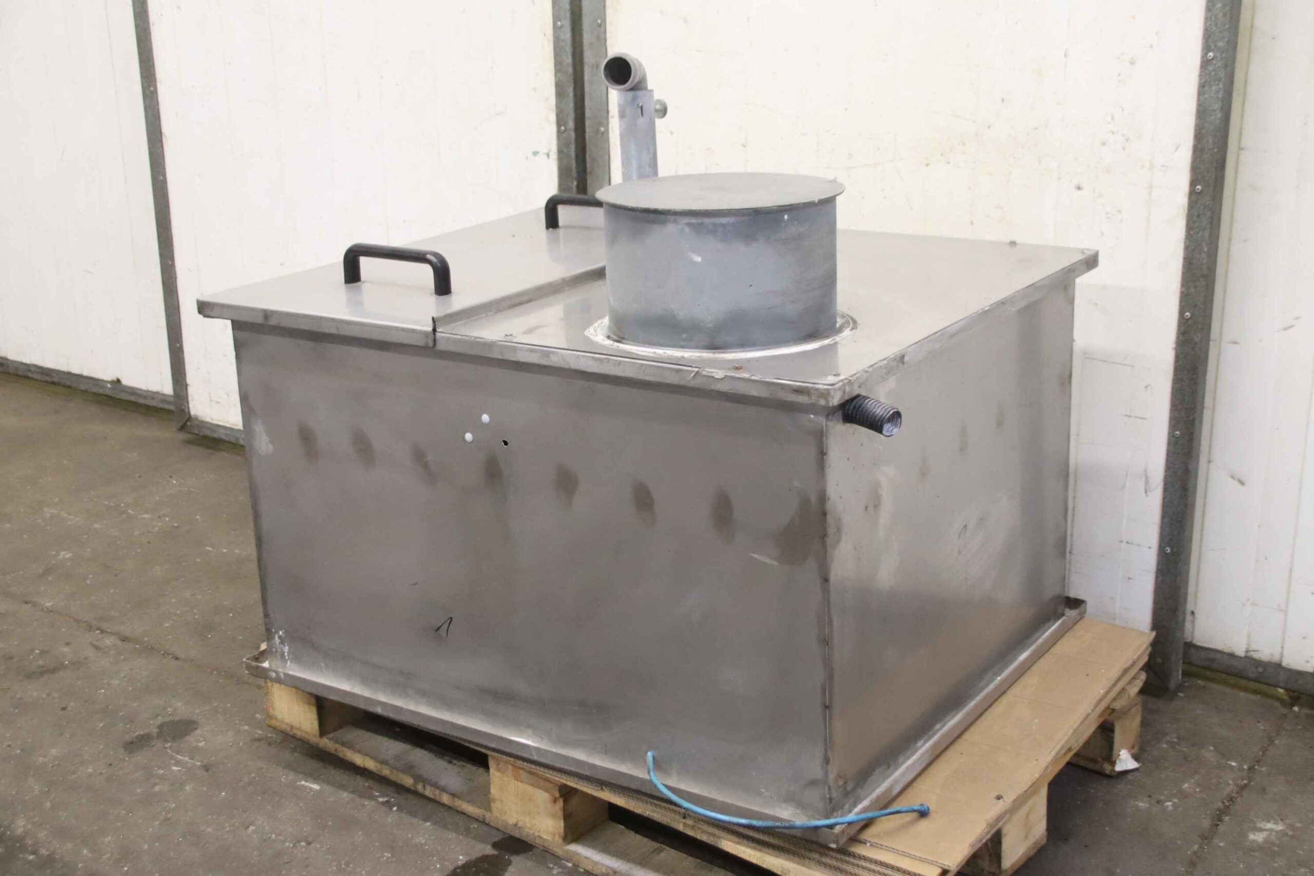 Behälter VA von Edelstahl - 1070/860/H950 mm