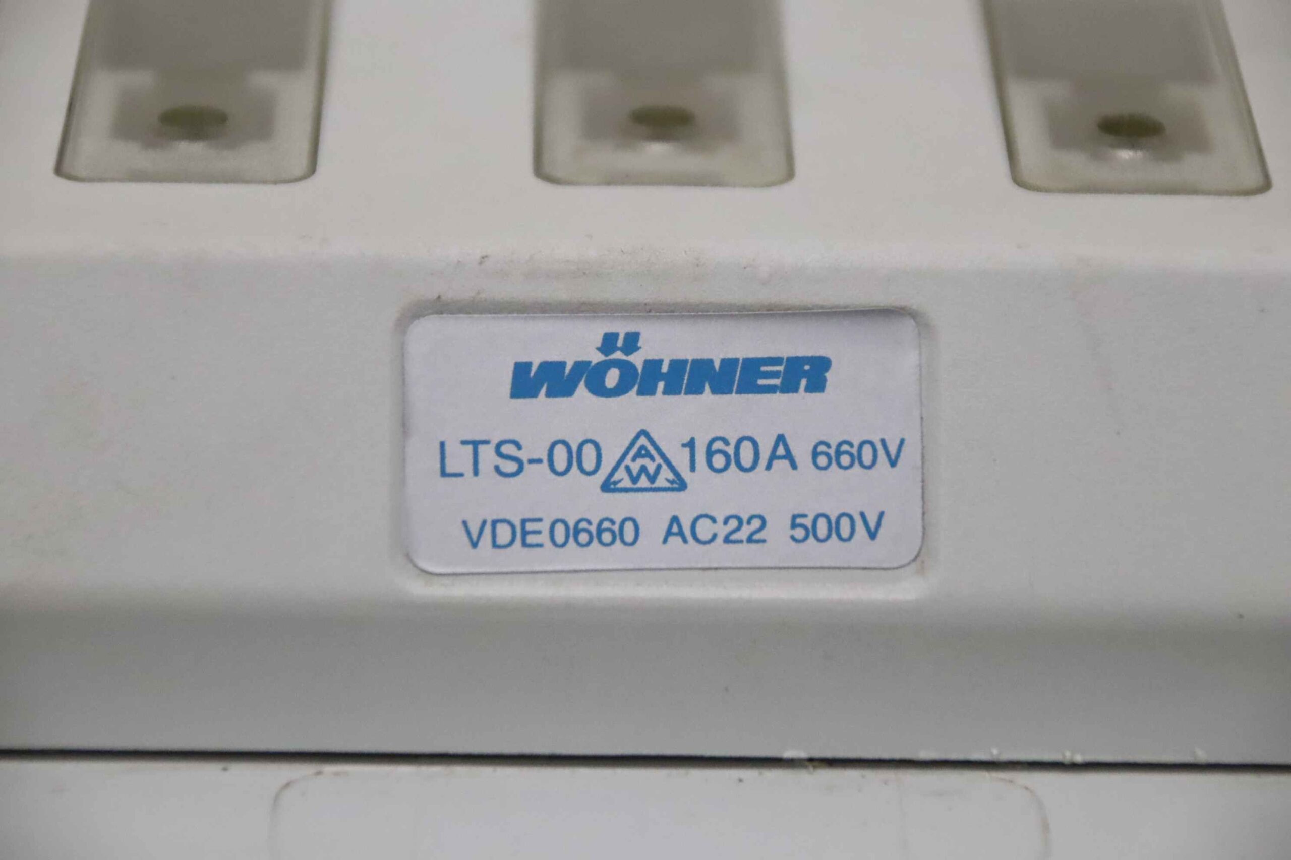 Lasttrennschalter von wöhner - LTS-00 160A – Bild 7