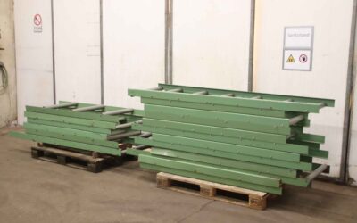 Rollenbahn 18-teilig 2,1/1,6 m von unbekannt** - Rollenbreite 585 mm