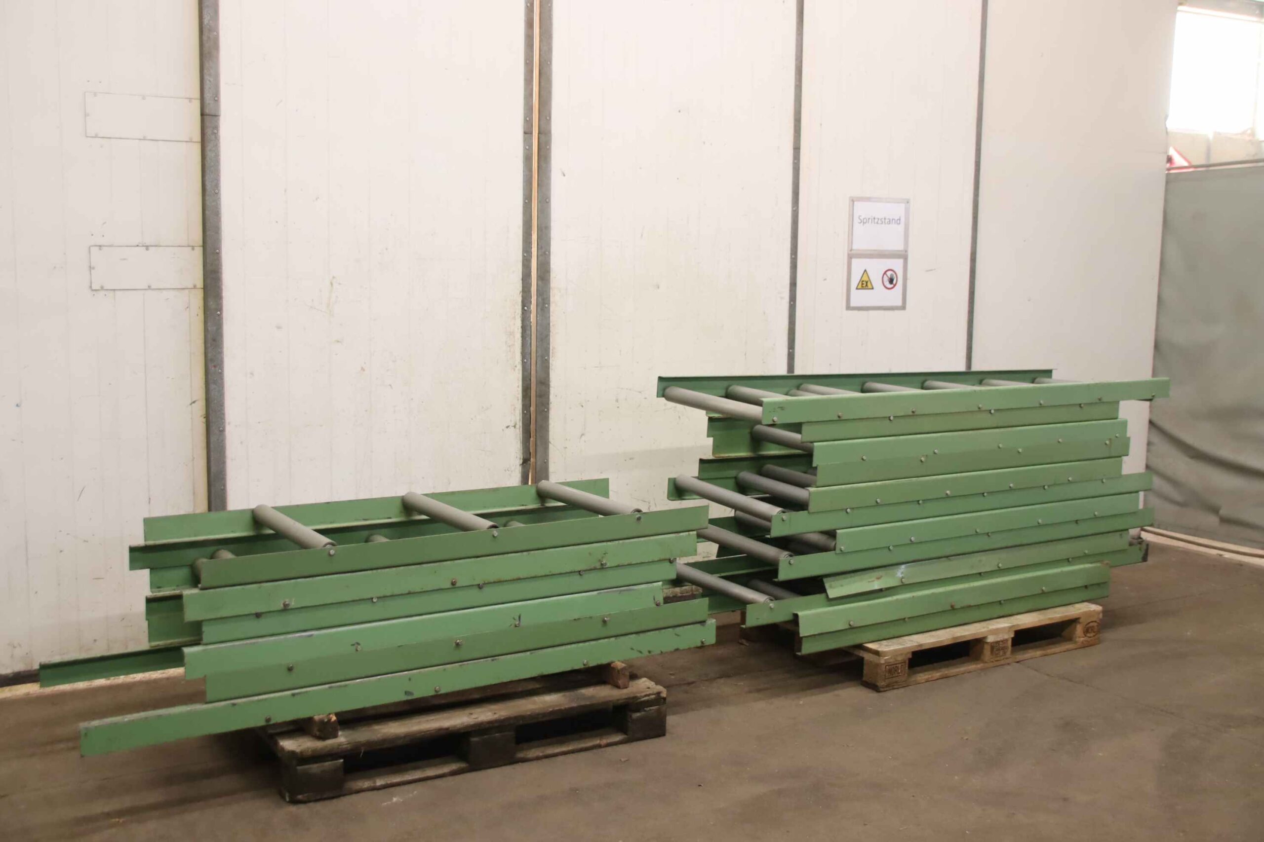 Rollenbahn 18-teilig 2,1/1,6 m von unbekannt** - Rollenbreite 585 mm – Bild 2