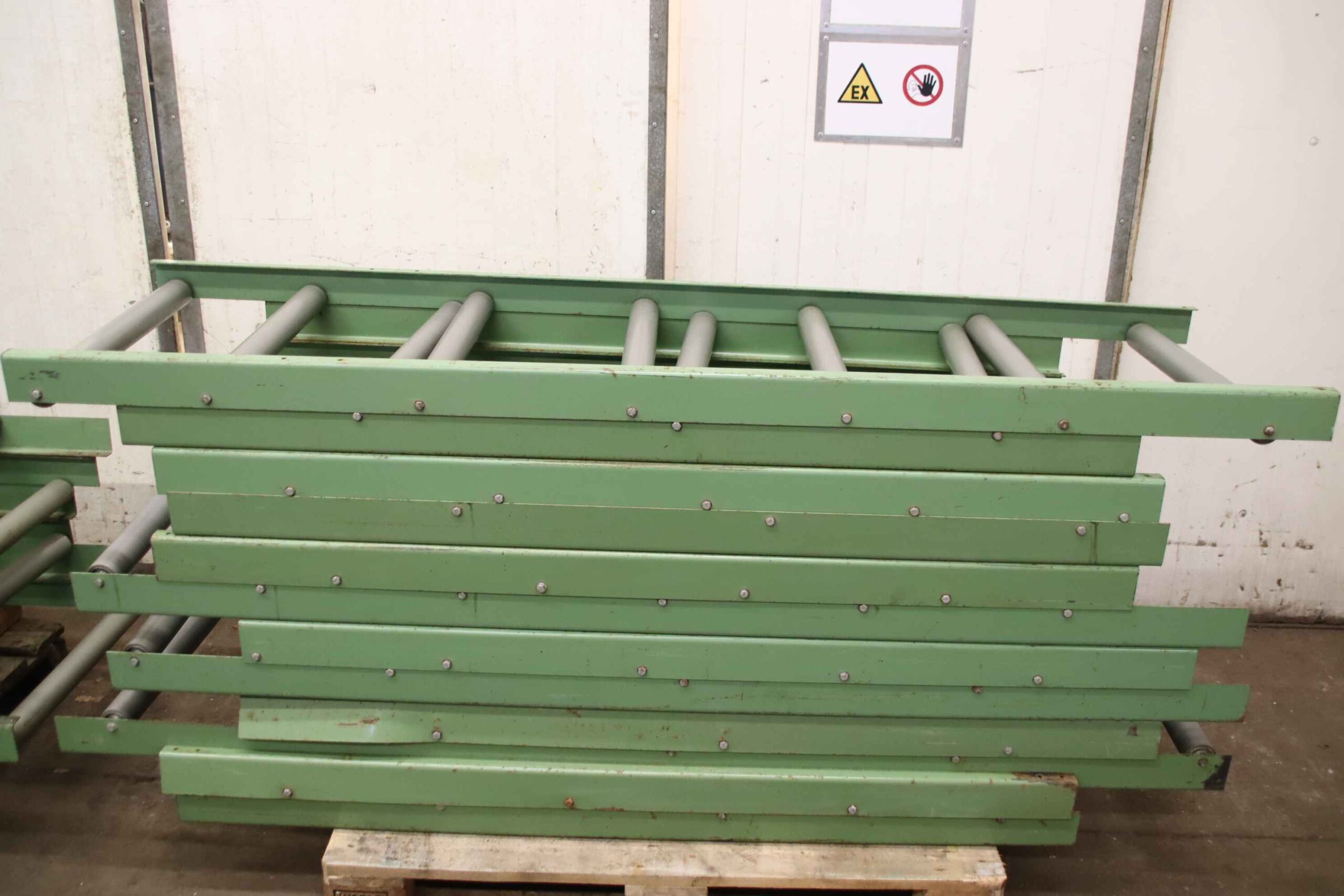 Rollenbahn 18-teilig 2,1/1,6 m von unbekannt** - Rollenbreite 585 mm – Bild 7