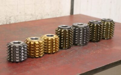 Alternative view of Modulfräser Wälzfräser 6 Stück von Fette - Mod.4 R1  EW 20°