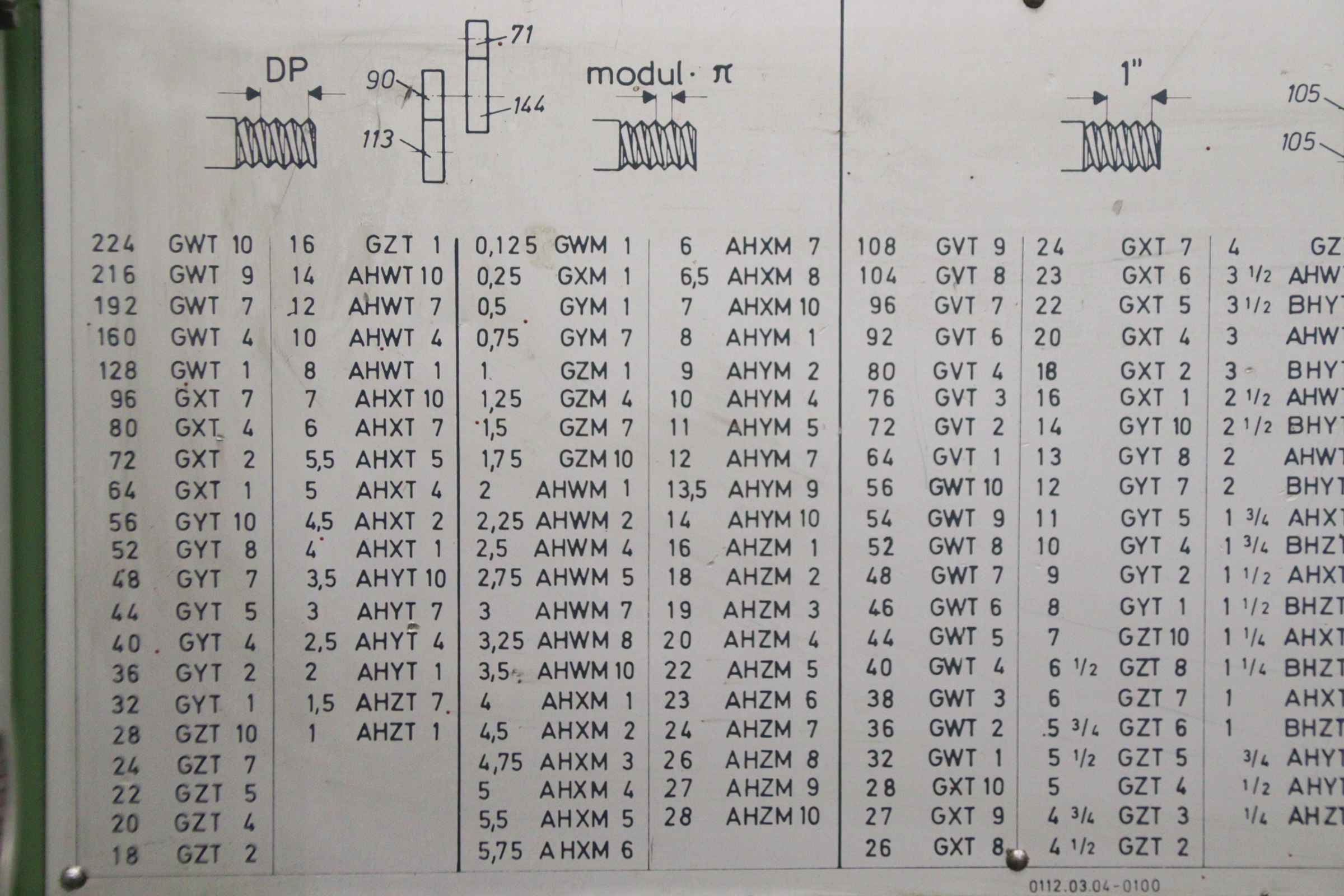 Drehmaschine 500 x 1230 mm von VDF Heidenreich & Harbeck - 24RO – Bild 9