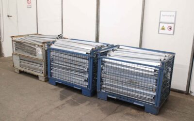 Tiefenauflage für Palettenregal von Lücht & Palm - Regaltiefe 1100