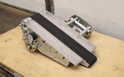 Förderband mit Vakuum-Teilfläche von unbekannt - 100 x 650 mm