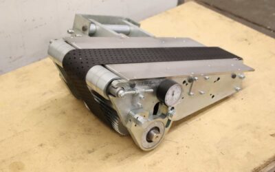 Alternative view of Förderband mit Vakuum-Teilfläche von unbekannt - 100 x 650 mm