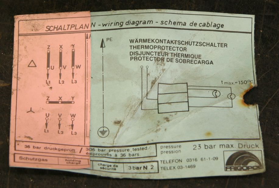 Kältekompressor von FRIGOPOL - D750-R12-450H – Bild 6