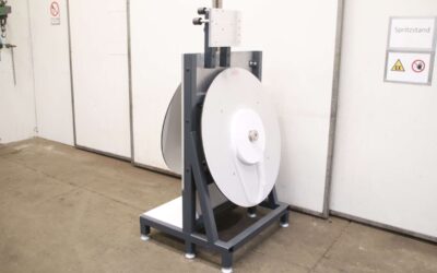 Doppelhaspel mit 2 Stück Servomotoren von unbekannt - Ø 1050 mm