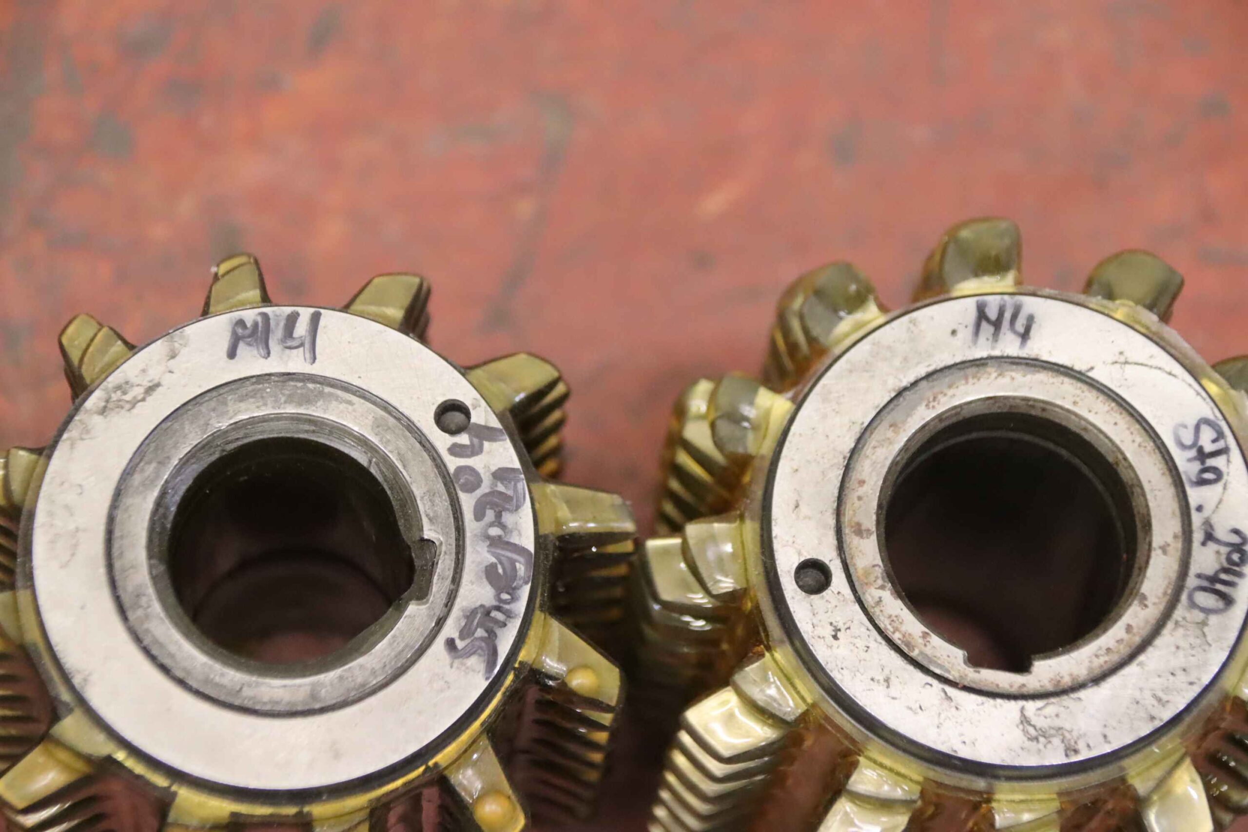 Modulfräser Wälzfräser 6 Stück von Fette - Mod.4 R1 EW 20° – Bild 6