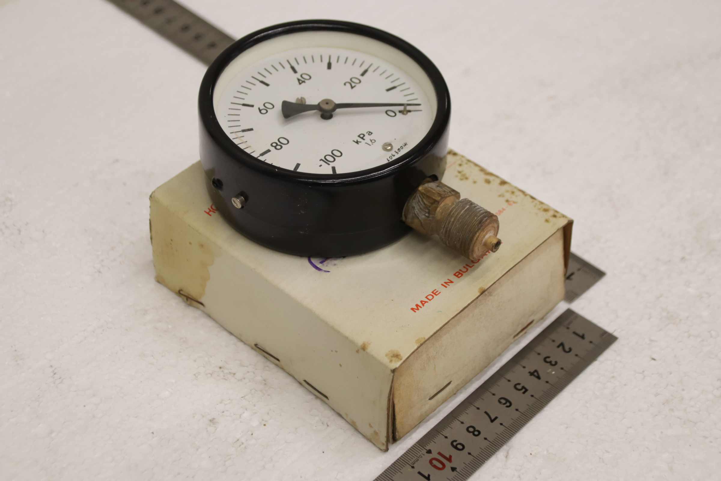 Manometer von Elektron - -1-0 bar Ø 100 mm – Bild 2