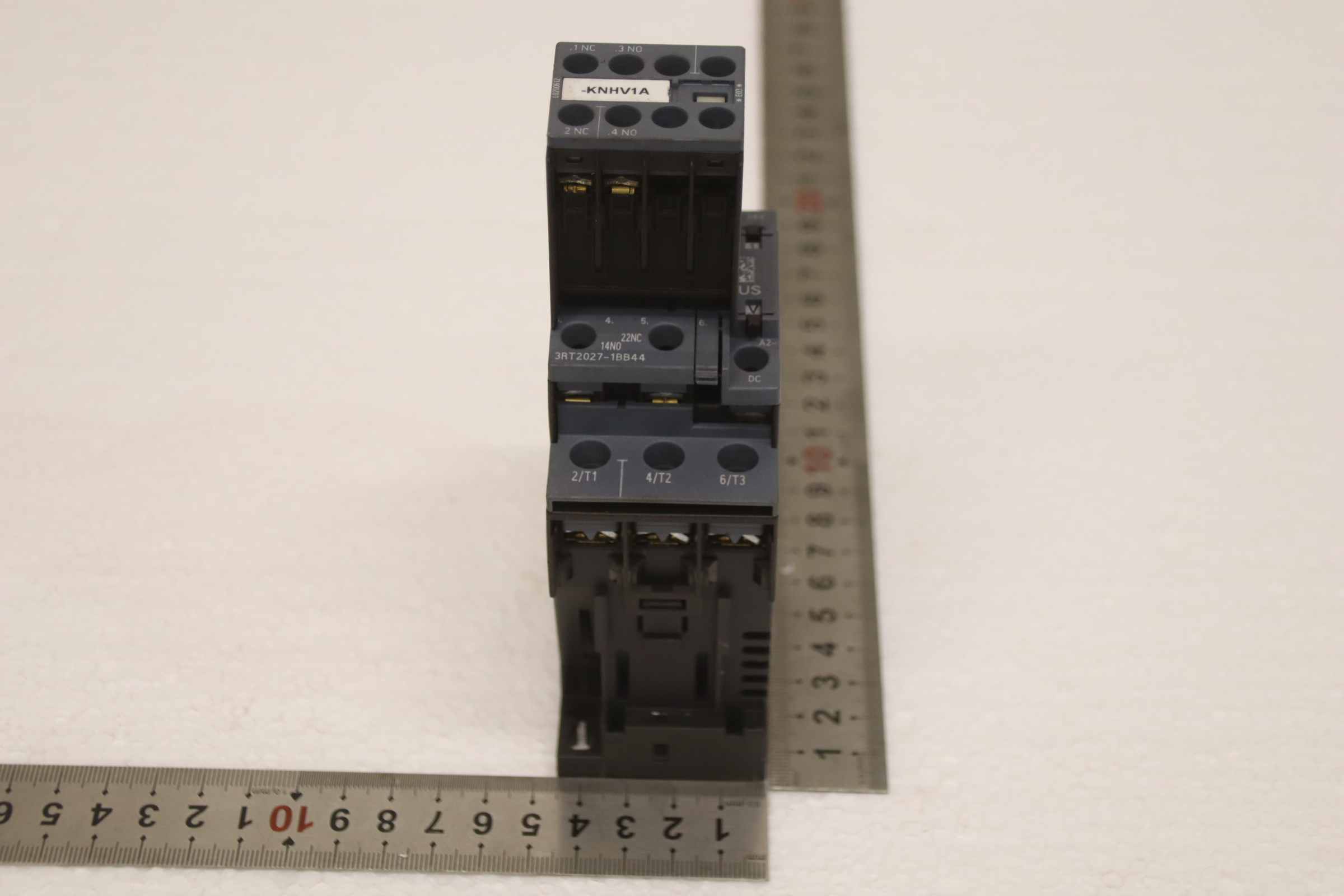 Hilfsschalterblock von Siemens - 3RT2027-1BB44 / 3RH2911-1HA11 – Bild 3