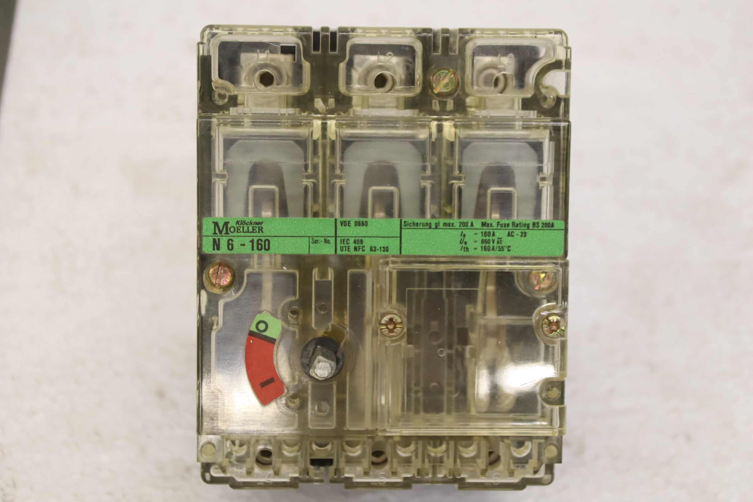 Lasttrennschalter von Klöckner Moeller - N6-160-V 160A – Bild 4