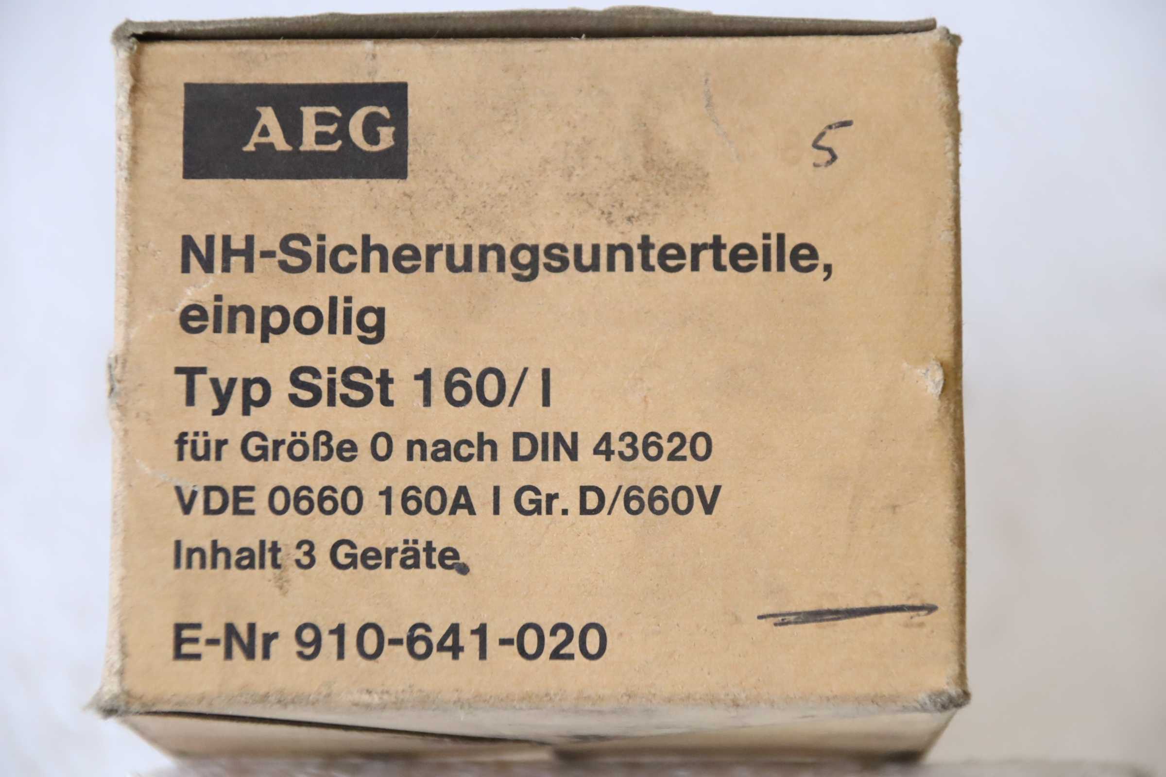 NH-Sicherungsunterteile 3 Stück von Rittal - SiST 160/I – Bild 5