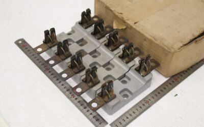 Sicherungsunterteil NH-Sicherungssockel 5 Stück von VEB - Größe 1  250 A  24 641.2