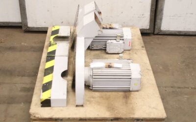 Alternative view of Sägeeinheit aus Fensterfertigungsanlage 2 Stück von Gubisch Fimec - DST H  Sägeblatt Ø 345 mm  H80SB25EF