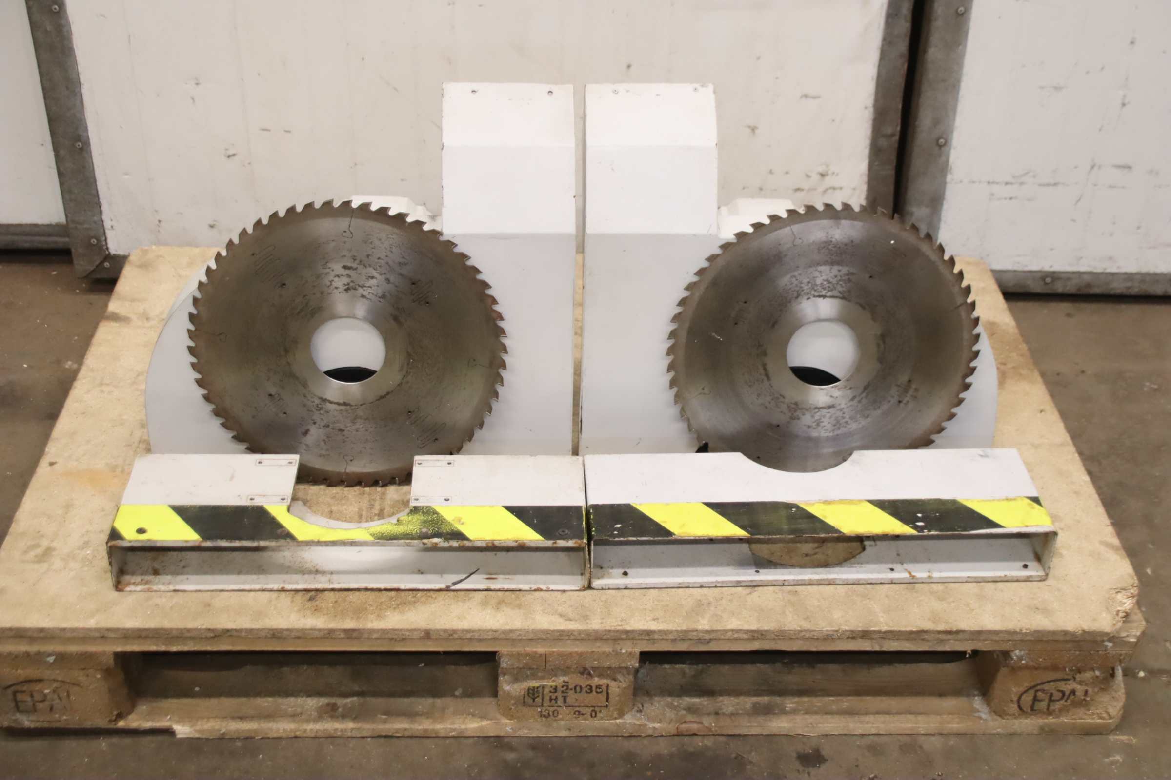 Sägeeinheit aus Fensterfertigungsanlage 2 Stück von Gubisch Fimec - DST H Sägeblatt Ø 345 mm H80SB25EF – Bild 5