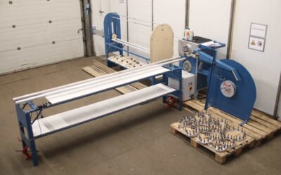 Rohrwickelmaschine mit Stauchvorrichtung von HAFLEX - HSW 992 A